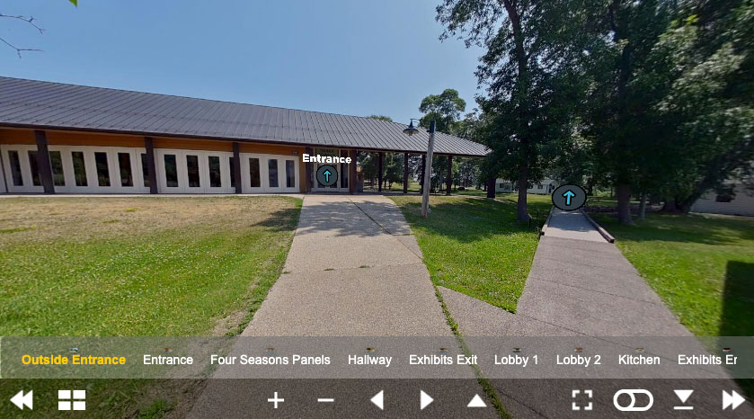 Mille Lacs Indian Museum Virtual Tour.