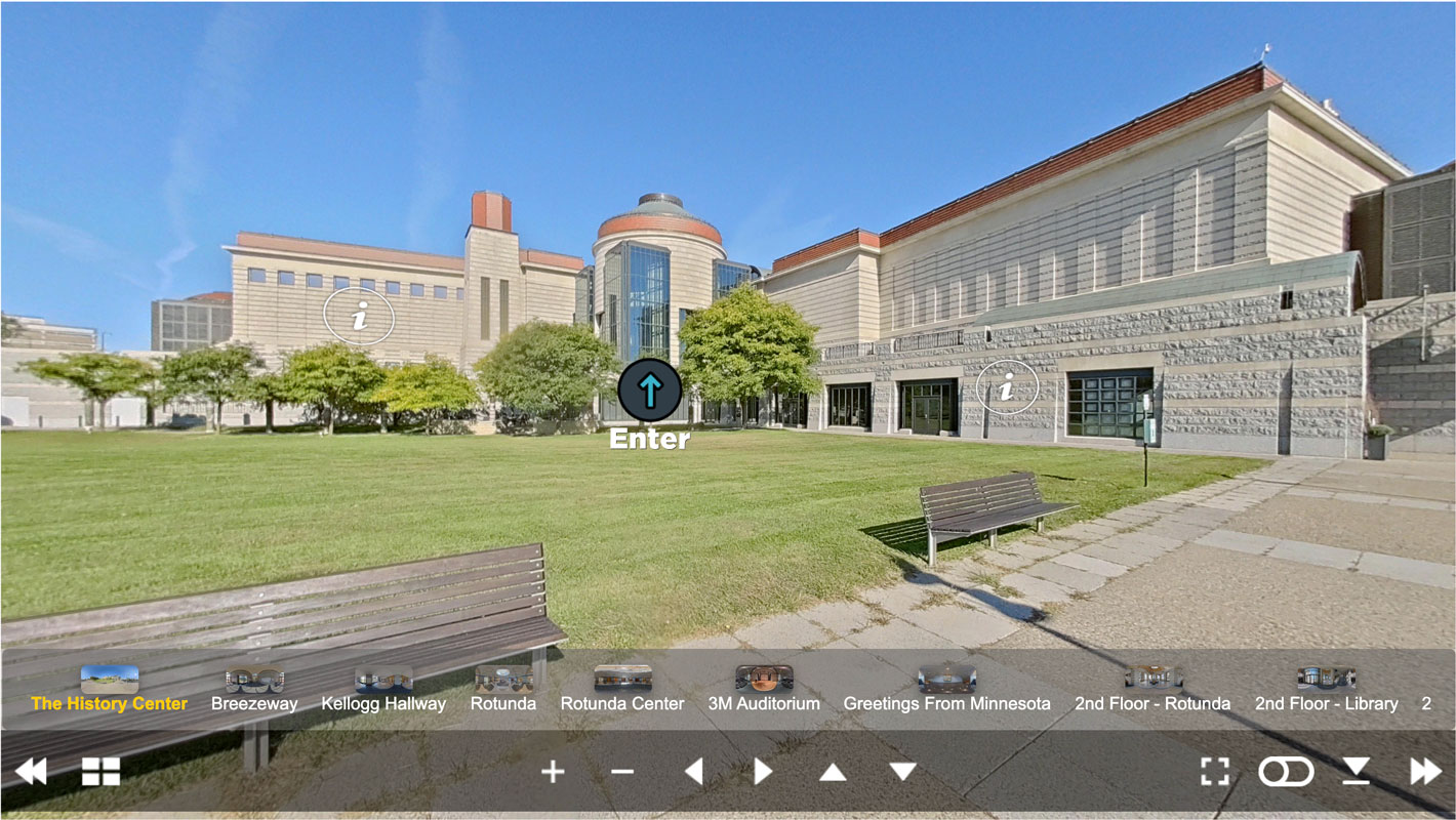 Minnesota History Center virtual tour.