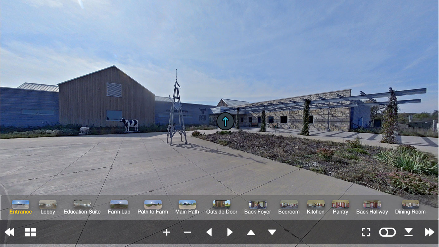 Oliver Kelley Farm virtual tour.