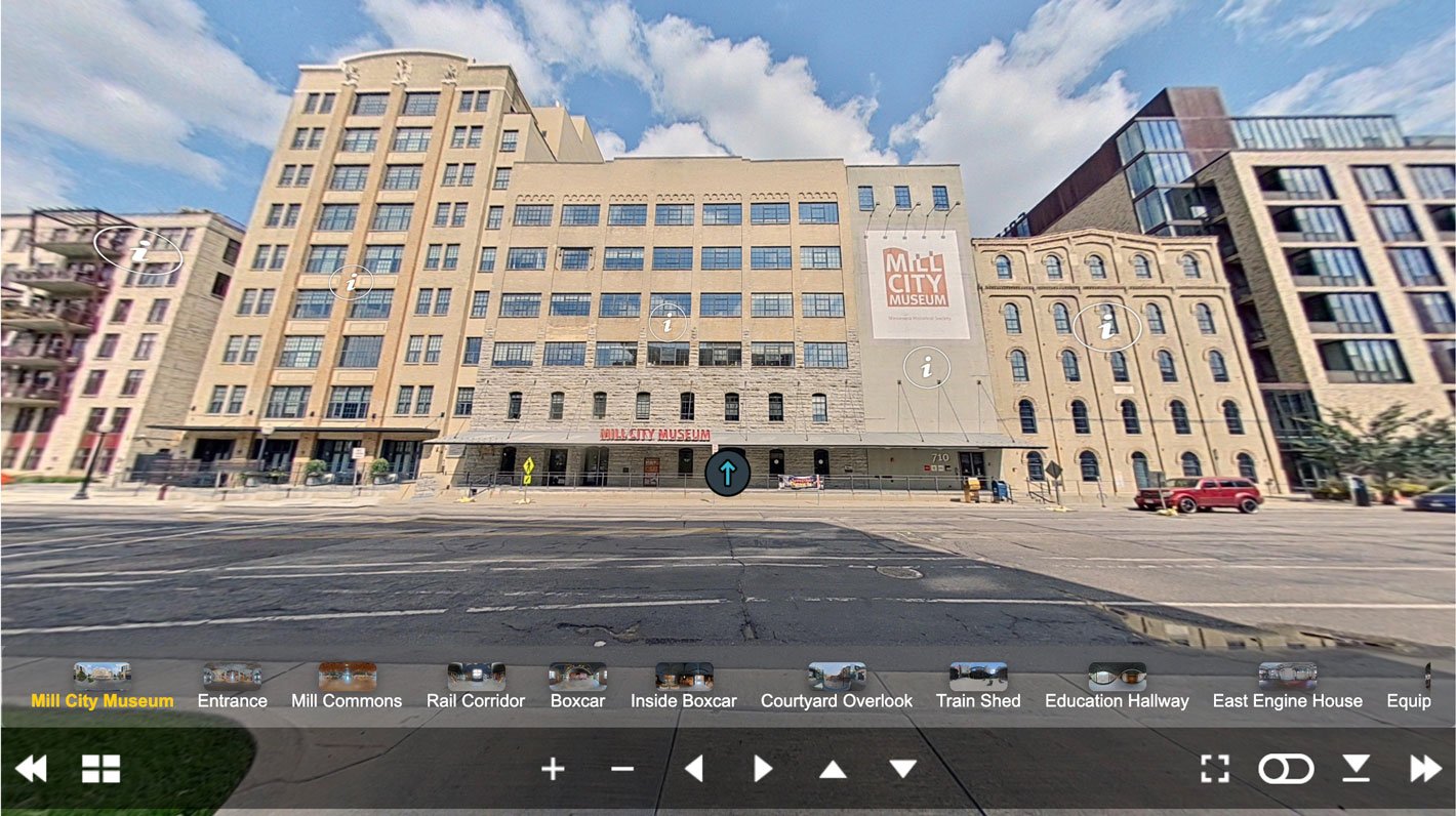 Mill City Museum virtual tour.