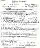 Louis Dondino. Case No. 6614. Monthly Parole Report. February 20, 1923. --Gov't  Record(s)--Monthly Parole Report (gif)